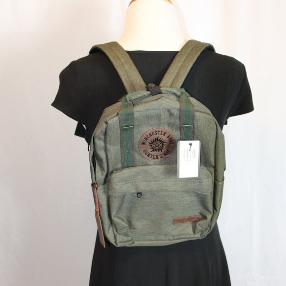 NWT Hot Topic Supernatural Winchester Bros Hunter's Kit Backpack - Picture 1 of 6